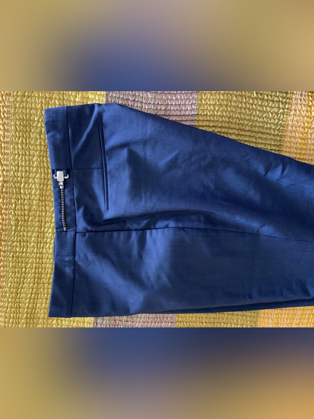 Burberry Navy  Dress Pants